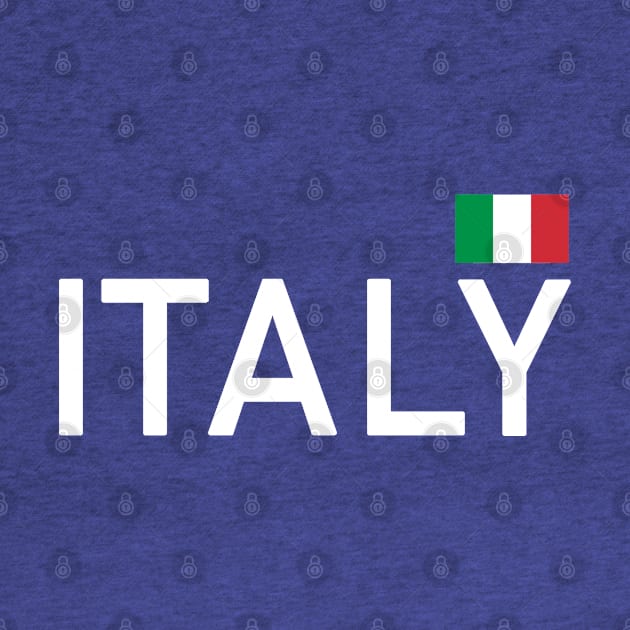 Italy Flag Italia Italian Italiano Sports by E